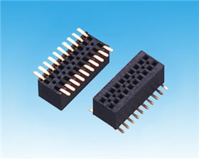 PH 0.8mm H3.1mm Dual Row SMT Female Header