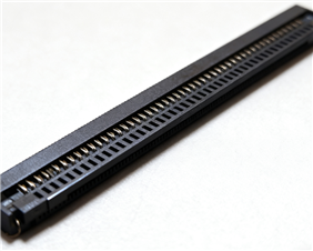 FPC0.4间距120P卧贴单接触前翻盖带卡扣 H=2.0mm(0420)