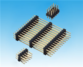 PH 2.54mm Three Row S/T Single/Three Base Pin Header