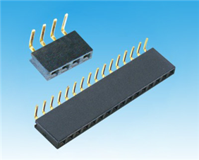 PH 2.54mm H5.7/8.5mm Single Row R/A Female Header