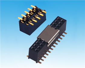 PH 1.27mm H3.4/4.3mm Dual Row SMT Female Header