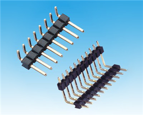 PH 2.54mm Single Row R/A Single/Dual Pin Header