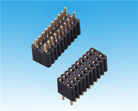 PH 1.27×2.54mm H4.6/8.5mm Dual Row S/T Female Header