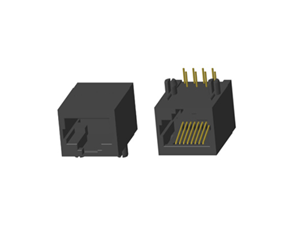 RJ45 5921 ; Single port ; Without LED ; Without metal shield . PCB Retaining Post: hollow(Type B）